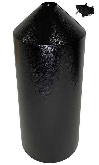 Woodlink 2-Piece Torpedo Baffles, Black, Pack of 3