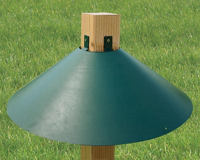 Woodlink Post Mounted Squirrel Baffles, 22" dia., Pack of 2