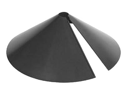 Woodlink Wrap-Around Squirrel Bafflers, Black, Pack of 2