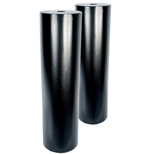 Woodlink Torpedo Raccoon Baffles, Black, 8" dia., Pack of 2