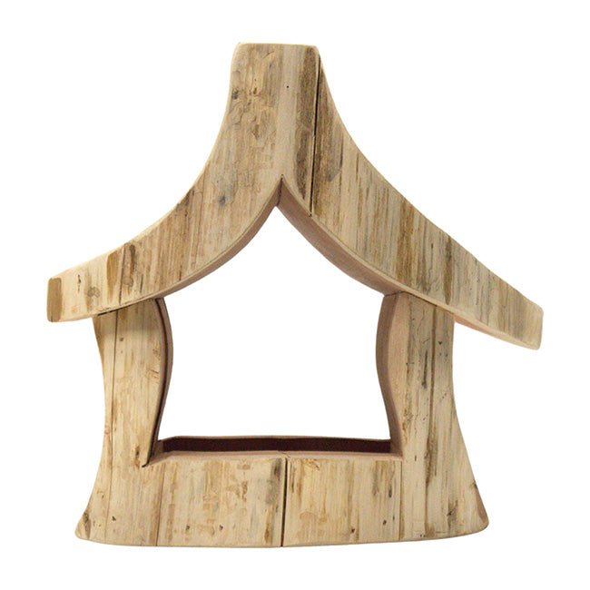 Woodmen Designs Rustic Cedar Well Shaped Bird Feeder