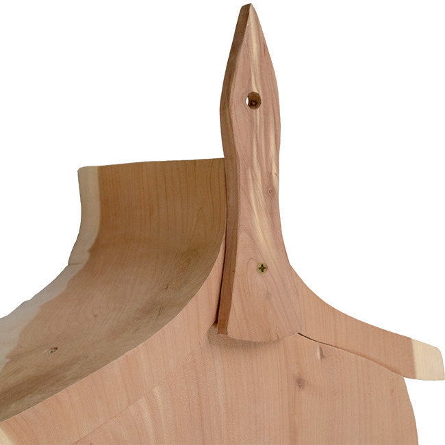 Woodmen Designs Rustic Cedar Handcrafted Bluebird House