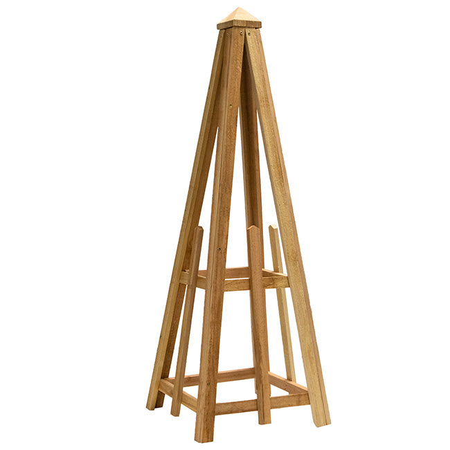 Cedar Standard Pyramid Trellises, 46"H, Pack of 3