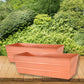 Achla Copper Plated Flower Boxes, Medium, 23.5"L, Pack of 2