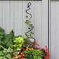 Achla Spiral Trellises, Black, 45"H, Pack of 3