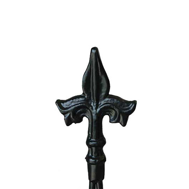 Achla Fleur-De-Lis Topiary Frames, Black, 78", Pack of 8