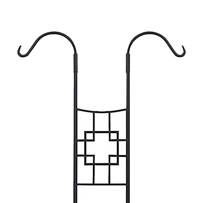 Achla Square on Squares Double Pole Trellises, Pack of 2