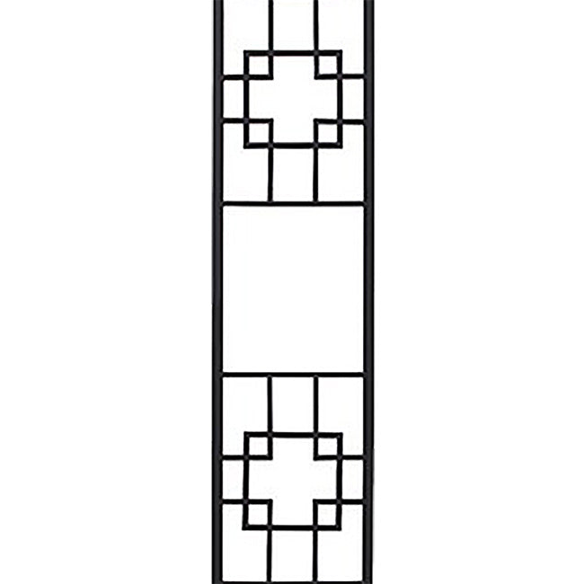 Achla Square on Squares Double Pole Trellises, Pack of 2