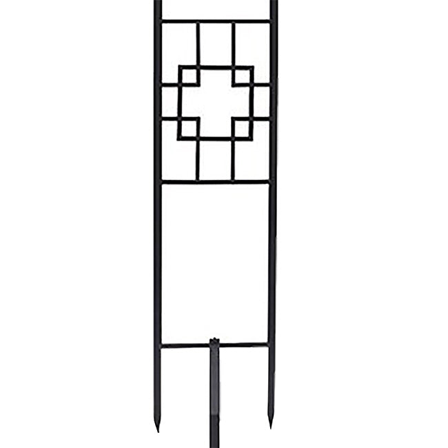 Achla Square on Squares Double Pole Trellises, Pack of 2