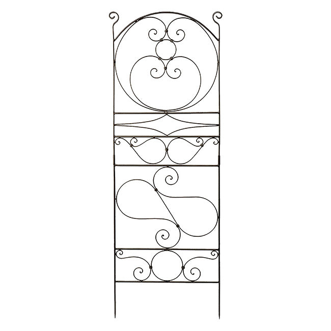 Achla Ferro Firenze Trellises, Brown, 84"H, Pack of 3