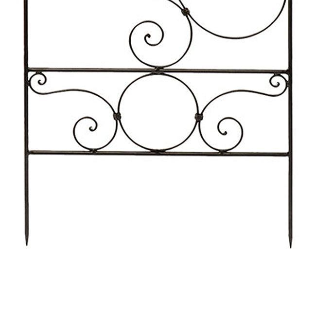 Achla Ferro Firenze Trellises, Brown, 84"H, Pack of 3