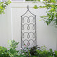 Achla Gingerbread Cottage Trellises, Black, 73"H, Pack of 2