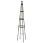 Achla Garden Obelisks, Graphite, 61.5", Pack of 2