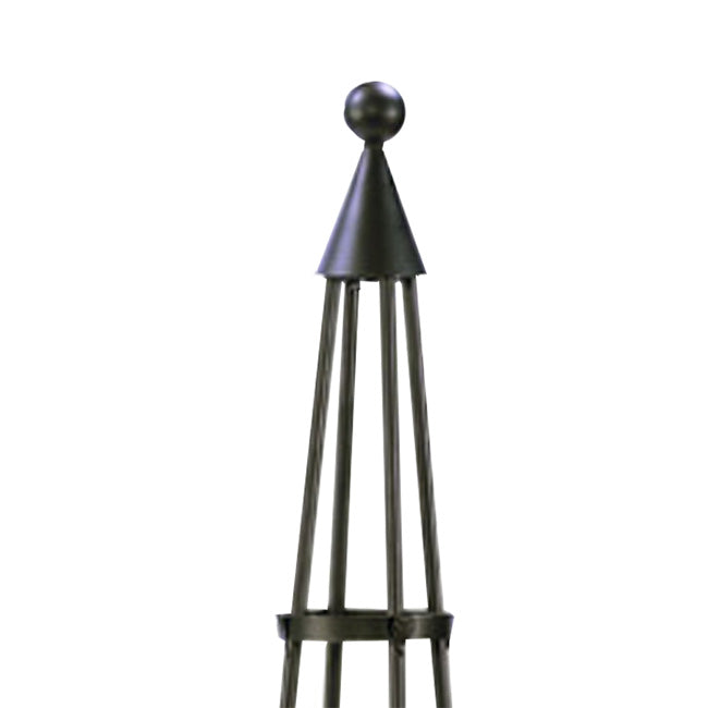 Achla Garden Obelisks, Graphite, 61.5", Pack of 2