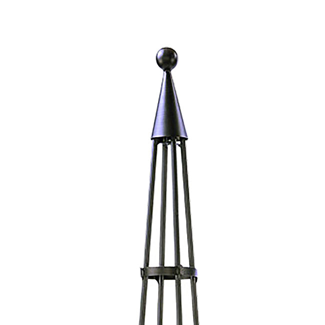 Achla Garden Obelisks, Graphite, 84.5", Pack of 2