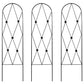 American GardenWorks Button Pot Trellises, 46.5"H, Pack of 3