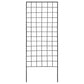 American GardenWorks Narrow Screen Trellis, Black, 2 Pack