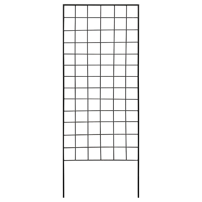 American GardenWorks Narrow Screen Trellis, Black, 2 Pack