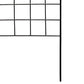 American GardenWorks Narrow Screen Trellis, Black, 2 Pack