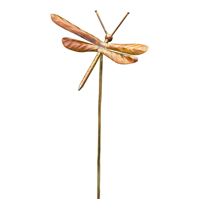 Ancient Graffiti Staked Dragonfly Garden Ornaments, 4 Pack