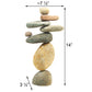 Ancient Graffiti Eight Stone Cairns, 14"H, Pack of 2