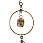 Ancient Graffiti Bell Rain Chains, Copper, Pack of 4