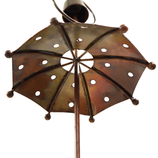 Ancient Graffiti Umbrella & Bell Rain Chains, Floral, 2 Pack