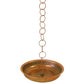 Ancient Graffiti Rain Chain Receptacles, Copper, Pack of 2