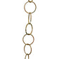 Ancient Graffiti Rain Chain Receptacles, Copper, Pack of 2
