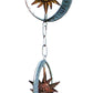 Ancient Graffiti Sun and Moon Rain Chains, Pack of 2