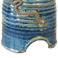 Anthony Stoneware Toad Houses, French Blue, Pack of 2