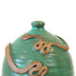 Anthony Stoneware Toad Houses, Teal Green, Pack of 2