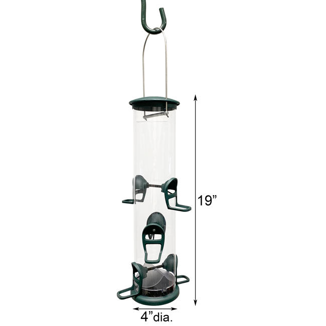 Aspects Big Tube Wild Bird Feeders, Spruce, Pack of 2