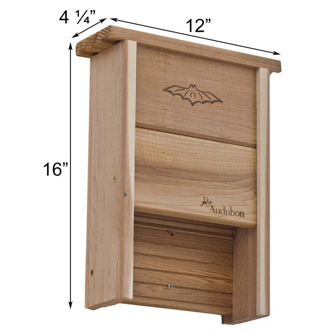 Audubon Cedar Bat Shelters, Pack of 2, 40 bats