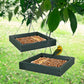 Audubon Recycled Plastic Platform Bird Feeders, Pack of 2