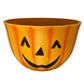 Urban Gardener Jack-O-Lantern Fiber Clay Pots, 10", 2 Pack