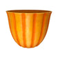 Urban Gardener Jack-O-Lantern Fiber Clay Pot Set