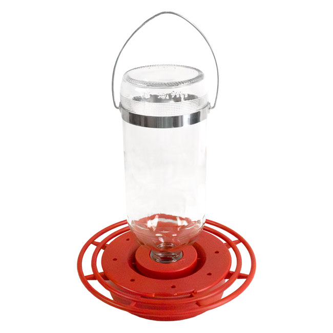 Best-1 Glass Hummingbird Feeder, 16 oz., Set of 2