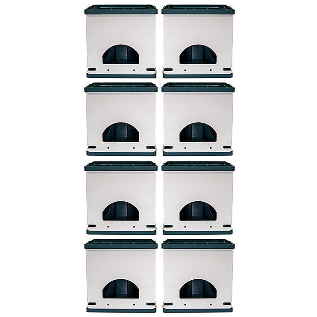 Heritage Farms Quad Pod Purple Martin House Package, 8 Room