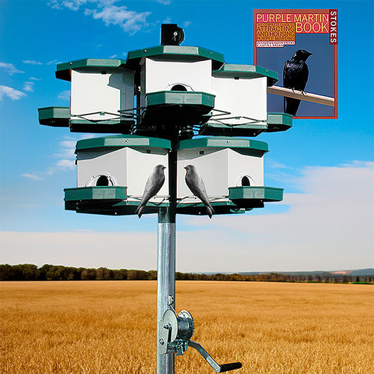 Heritage Farms Quad Pod Purple Martin House Package, 2 Pods