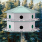 Heath 12-Room Deluxe Purple Martin House & Decoys