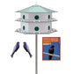 Heath 12-Room Deluxe Purple Martin House Package