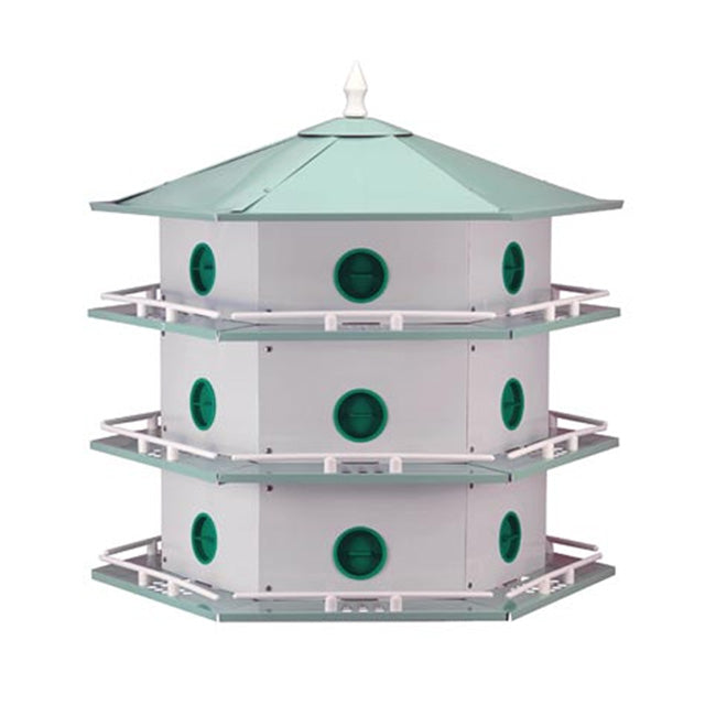 Heath 18-Room Deluxe Purple Martin House Package
