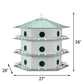 Heath 18-Room Deluxe Purple Martin House & Gourds Kit
