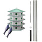 Heath 24-Room Deluxe Purple Martin House Package