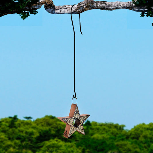 Good Directions Star Shaped Fly Through Bird Feeder Package