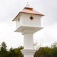 Carriage Bird House and Decorative Mounting Post