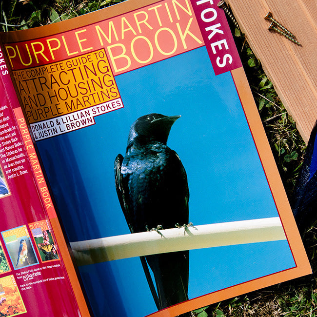 Cedar Crescent Entry Purple Martin House Package, 12 Room