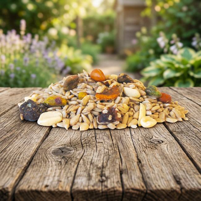 Wild Bird Seed Mix, Shell Free Fruit and Nut