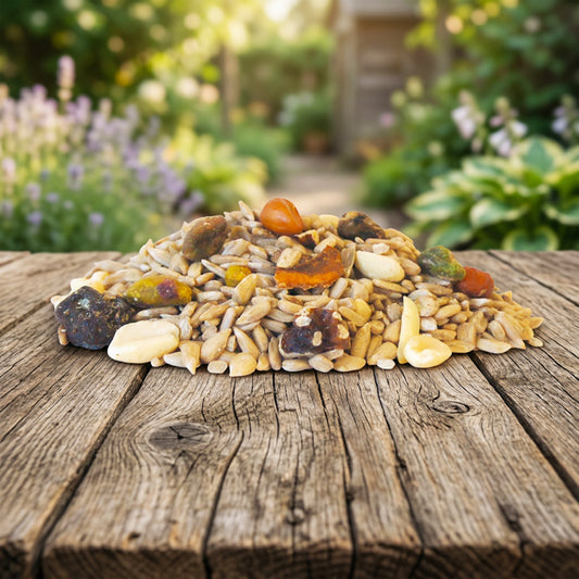Wild Bird Seed Mix, Shell Free Fruit and Nut